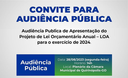 Audiência Pública de apresentação (LOA 2024)
