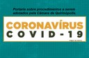 Câmara de Quirinópolis prorroga prazo de fechamento de sua sede e regime de teletrabalho até o próximo dia 04 de Abril.