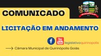 AVISO DE PREGÃO 03/2022 EM ANDAMENTO (REABERTURA).