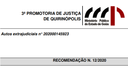 MP faz recomendação e pede Plano Municipal de fiscalização de Decreto.